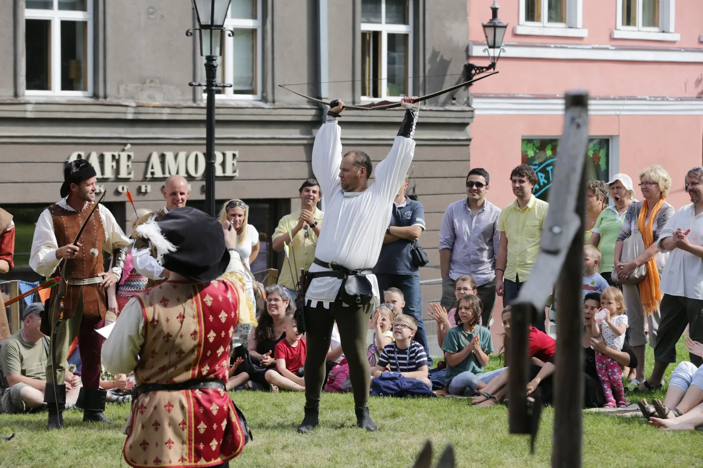 Keskaja päevade vibuturniir.