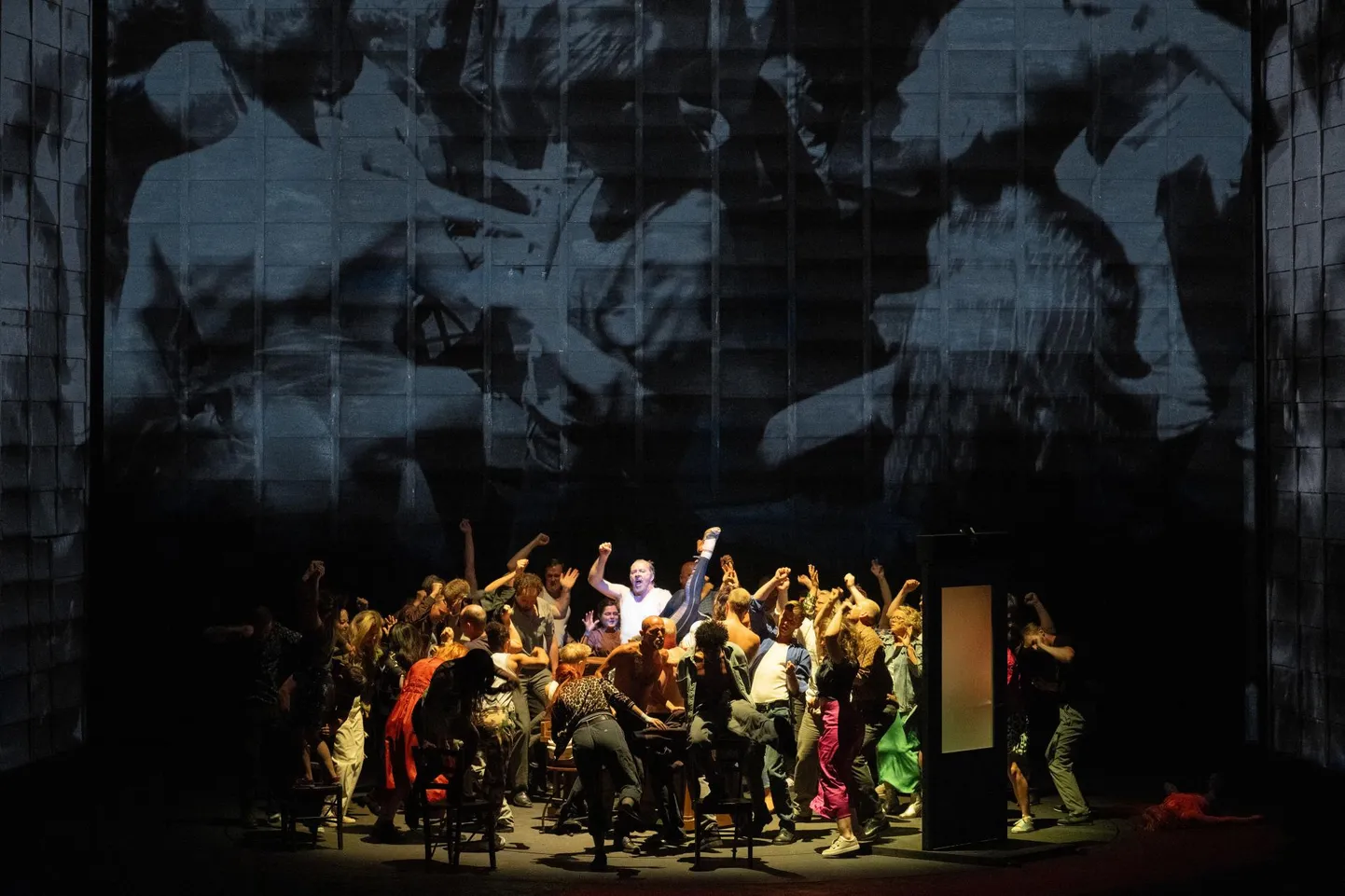 Grupistseen Alban Bergi ooperist «Wozzeck»