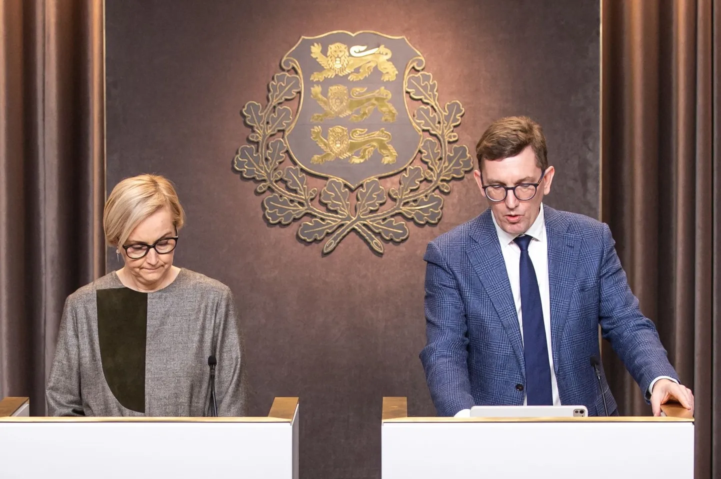 Eesti 200 во главе с Кристиной Каллас и Партия реформ во главе с Кристеном Михалом остаются в новой коалиции.