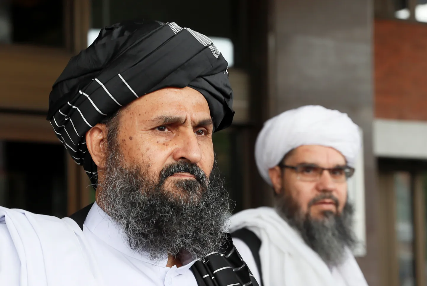 Talibani kaasasutaja mulla Abdul Ghani Baradar (esiplaanil) 30. mail Moskvas.