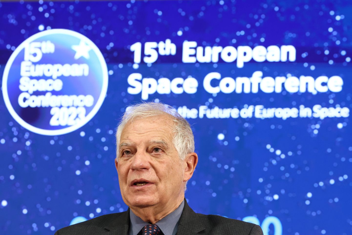ELi välispoliitikajuht Josep Borrell kosmosekonverentsil
