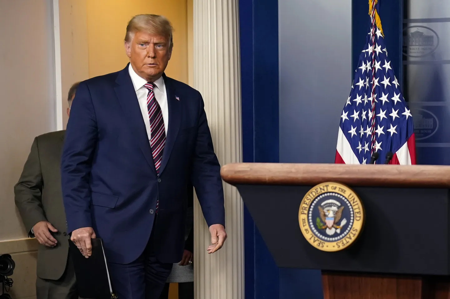 USA president Donald Trump.
