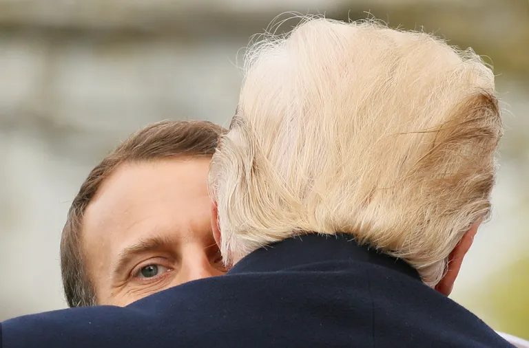 Emmanuel Macron ja Donald Trump