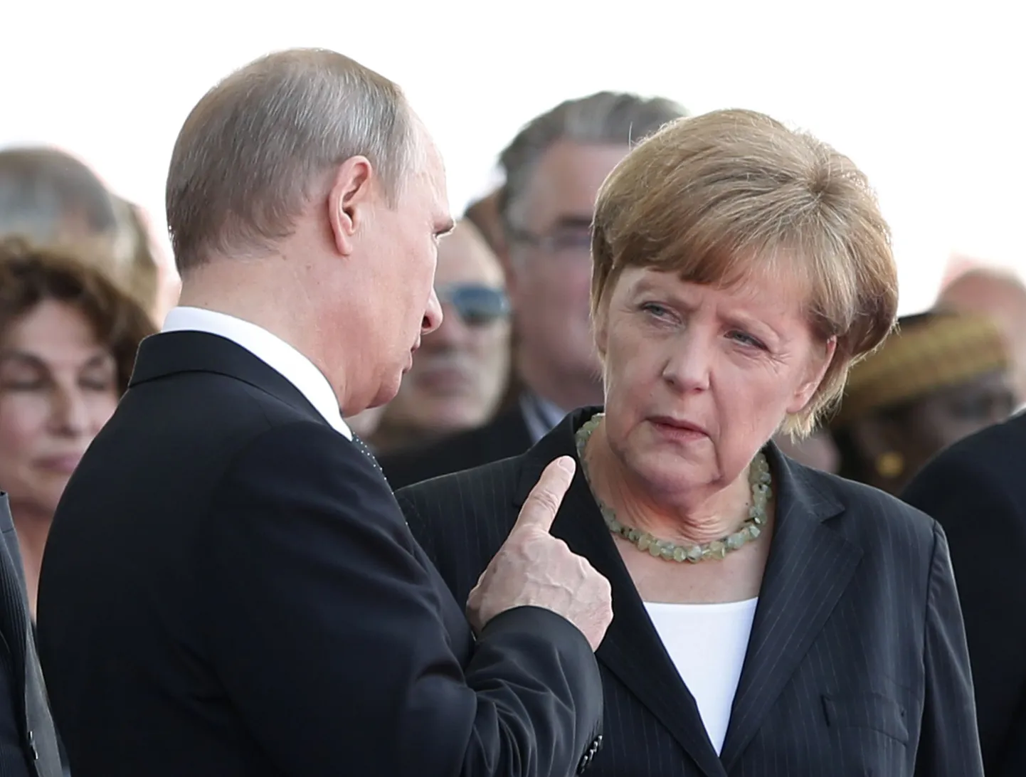 Владимир Путин и Ангела Меркель.