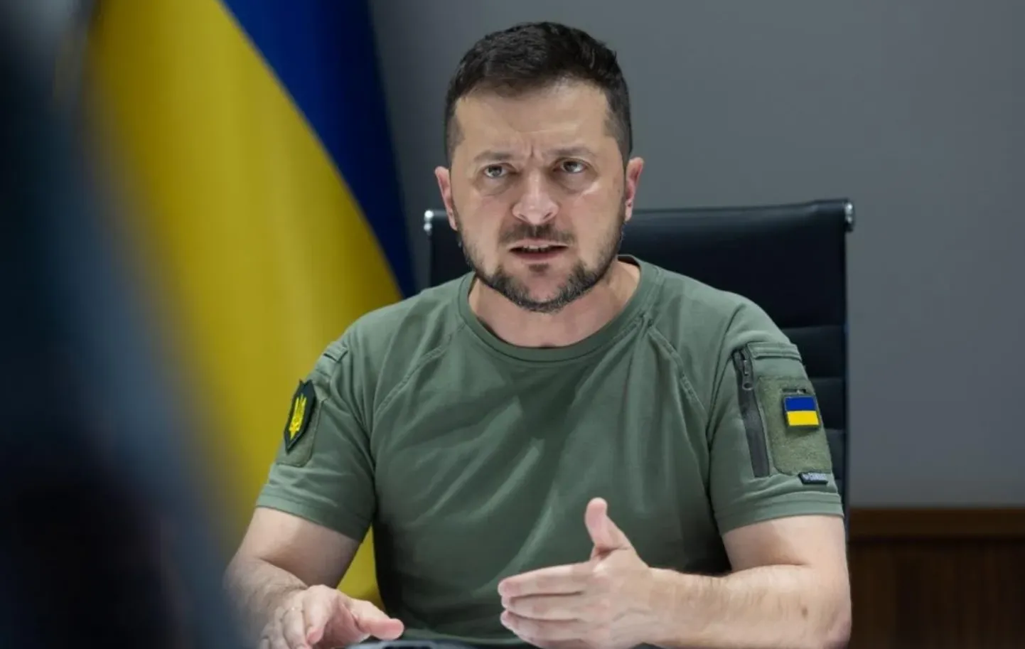 Ukraina president Volodõmõr Zelenskõi.