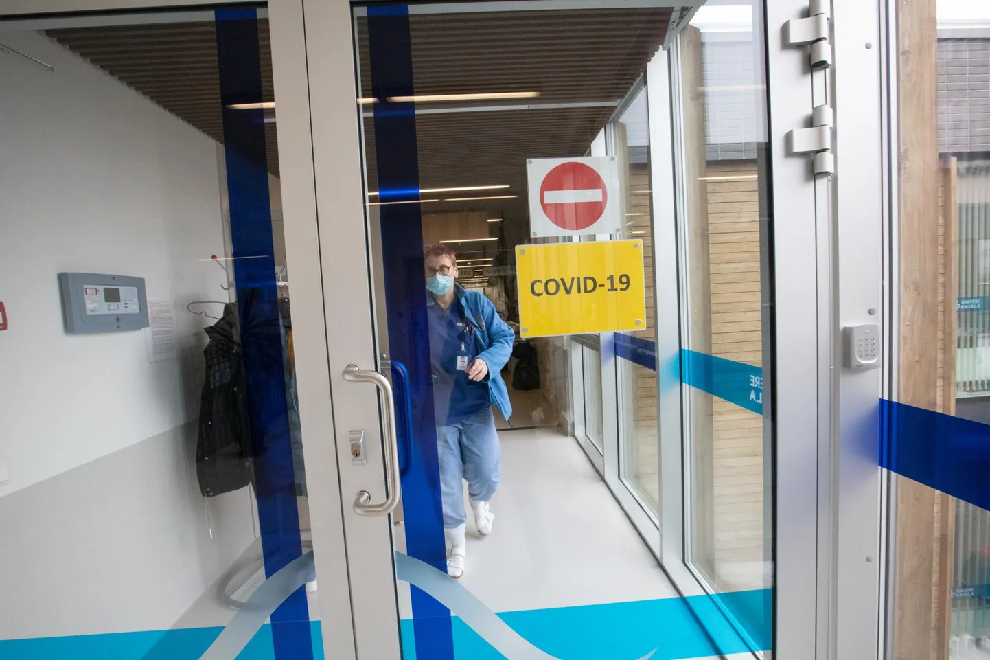 Rakvere haigla koroonaosakond.