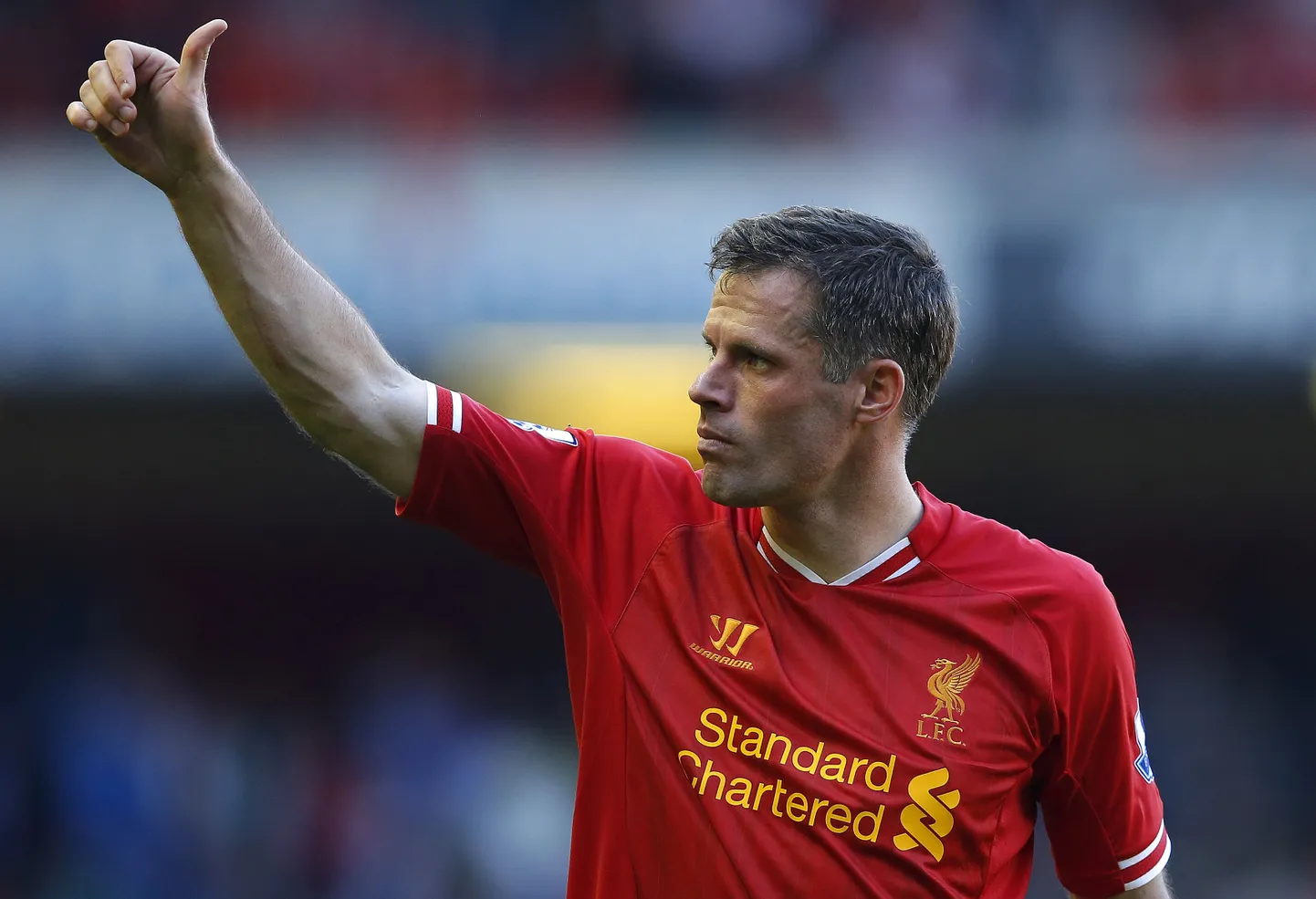 Jamie Carragher oma lahkumismängus