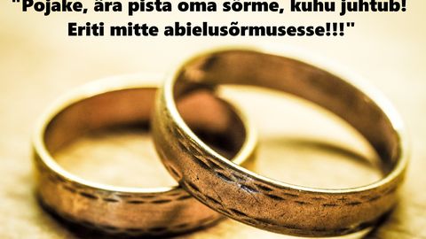 Ära pista oma sõrme, kuhu juhtub!