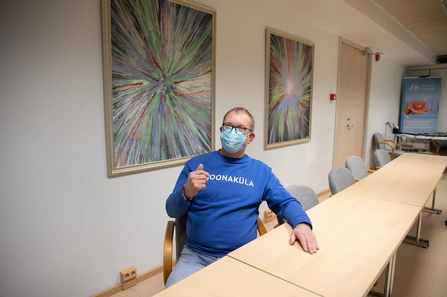 Ain Suurkaev rõõmustab, et personal mõistab ilma korralduseta maski vajalikkust.