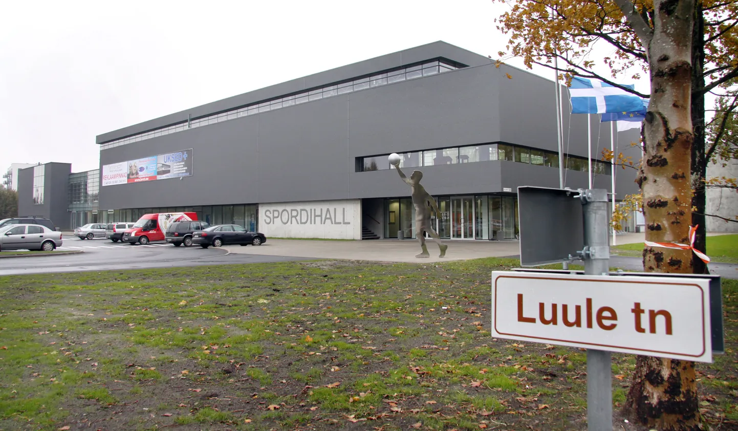 Pärnu spordihall. Foto on illustreeriv.