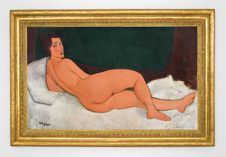 Amedeo Modigliani aktimaal «Nu couché»