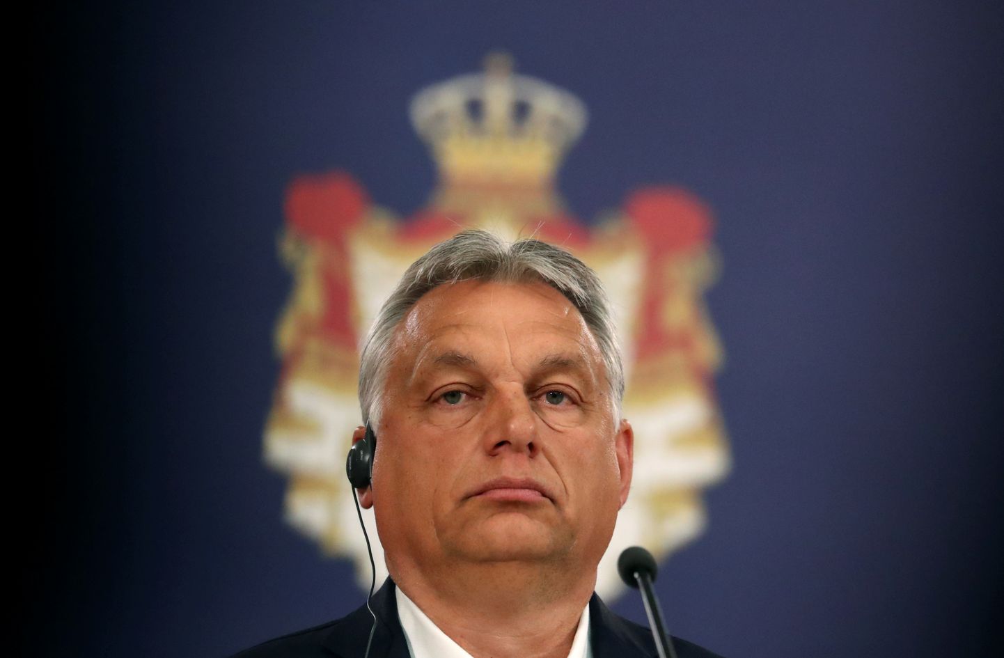 Ungari peaminister Viktor Orbán täna kohtumisel Serbia presidendiga. Euroopa Parlament arutas eile Ungaris pandeemia tõttu kehtestatud eriolukorraga seonduvat.