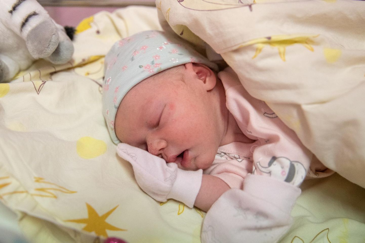 Selle aasta esimene beebi – Rakvere haiglas nägi ilmavalgust Meribell.