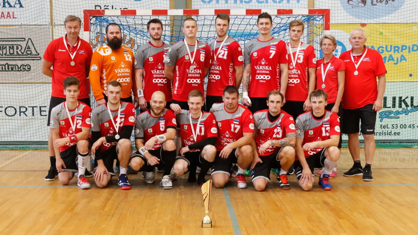 Põlva Cupi teise kohaga lõpetanud Põlva Serviti meeskond