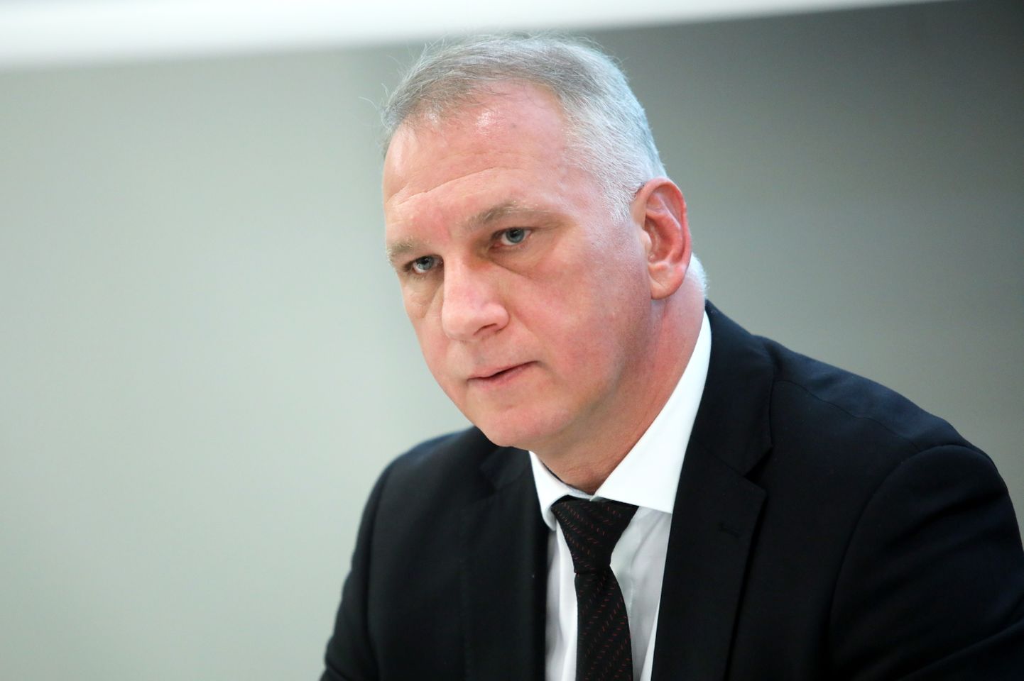 Valsts ieņēmumu dienesta (VID) Nodokļu un muitas policijas pārvaldes direktors Kaspars Podiņš.