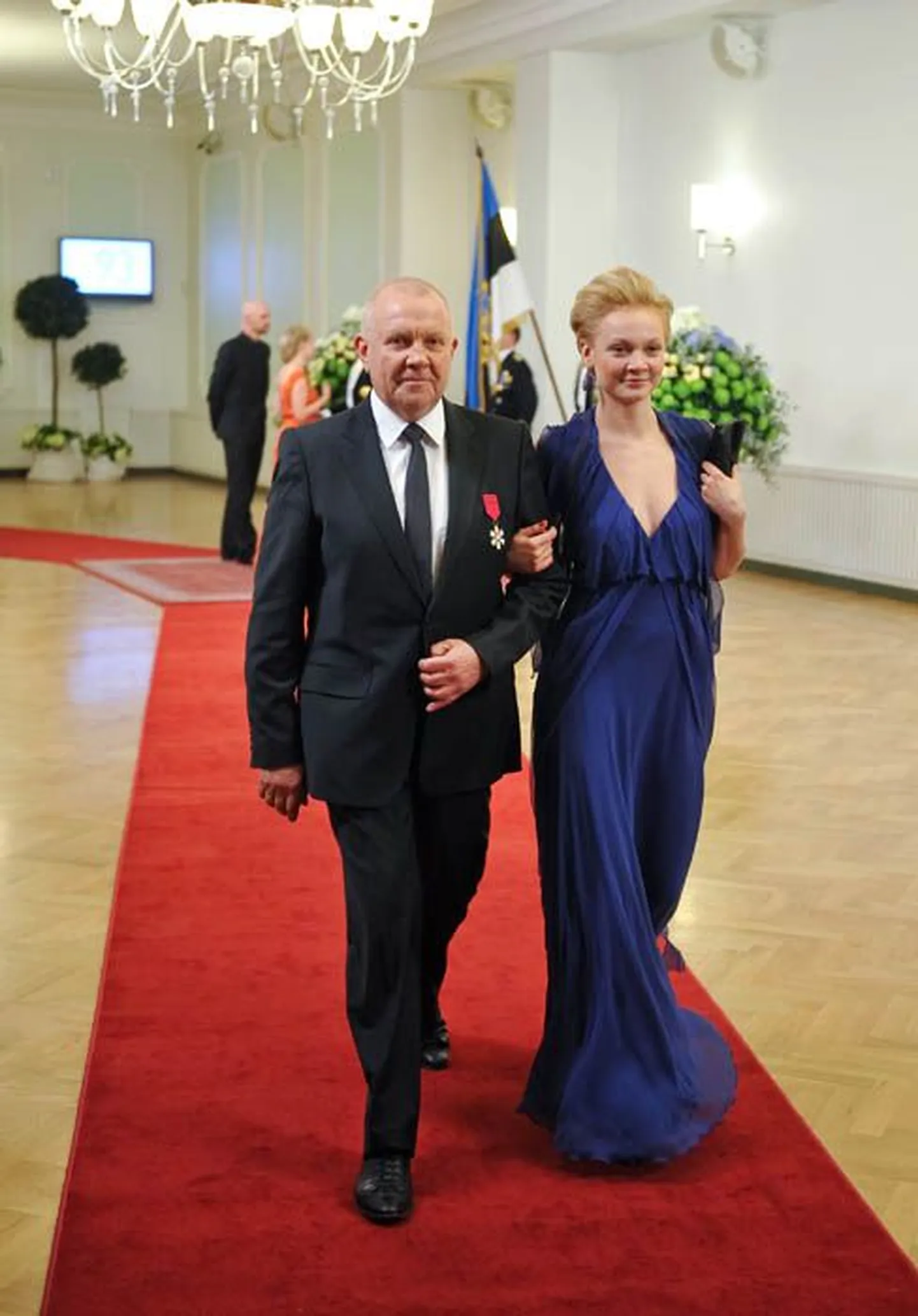 Näitleja Andrus Vaarik tütre Martaga