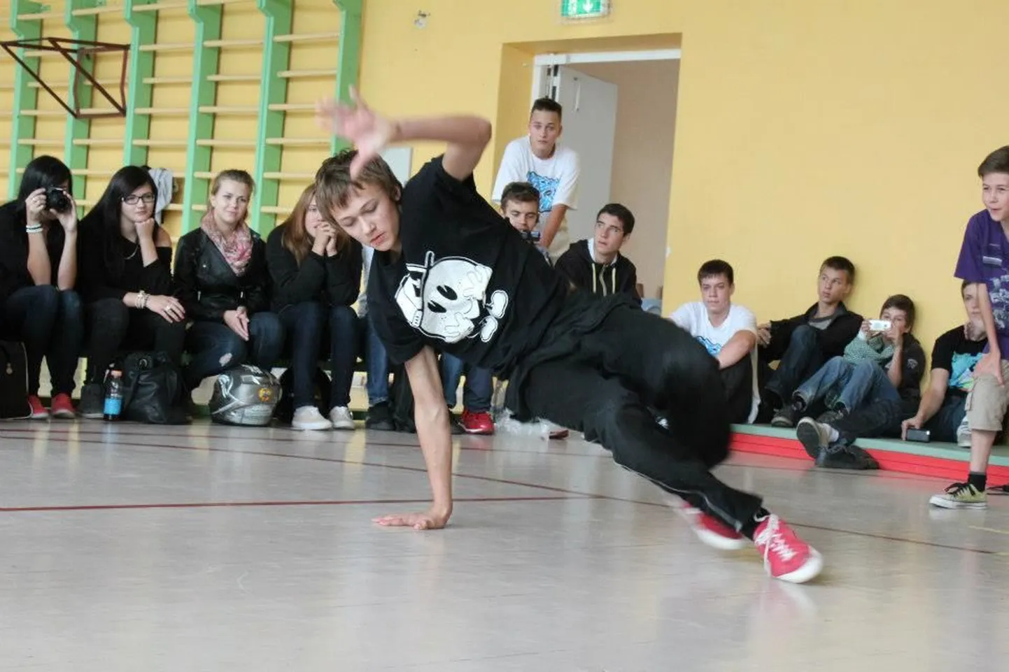 Korraldaja Marten Penu ehk bboy Lil'Matu.