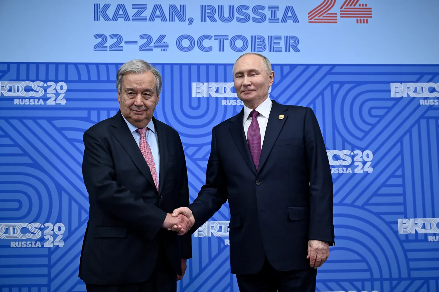Гутерриш и Путин