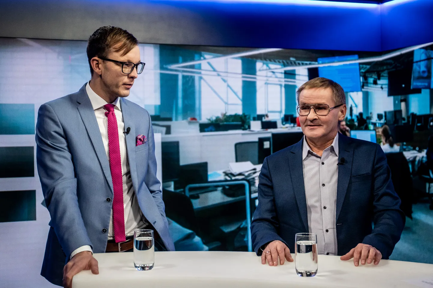 Otse Postimehest: Jaak Aab ja Rait Pihelgas.