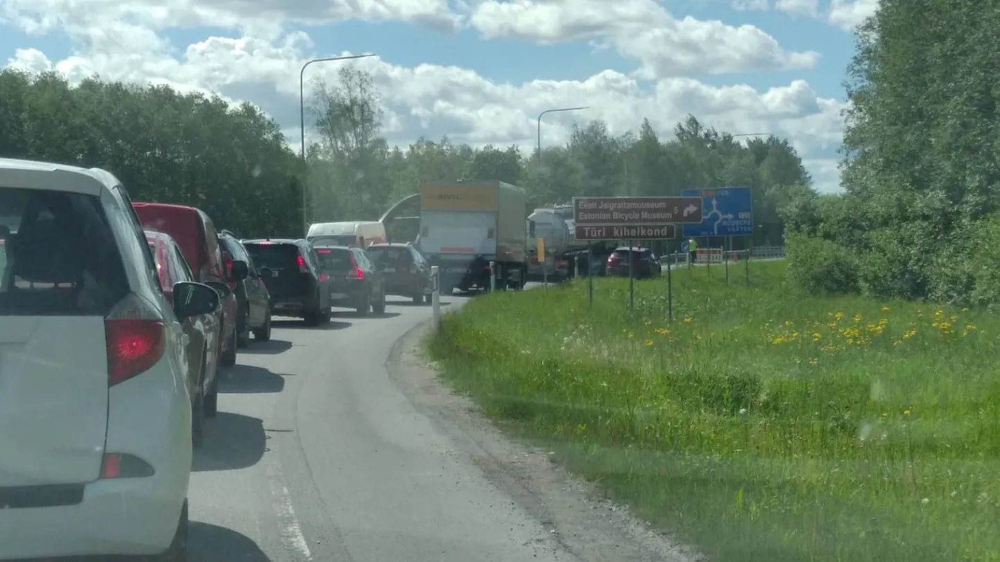 Ummik enne Reopalu ringristmikku.