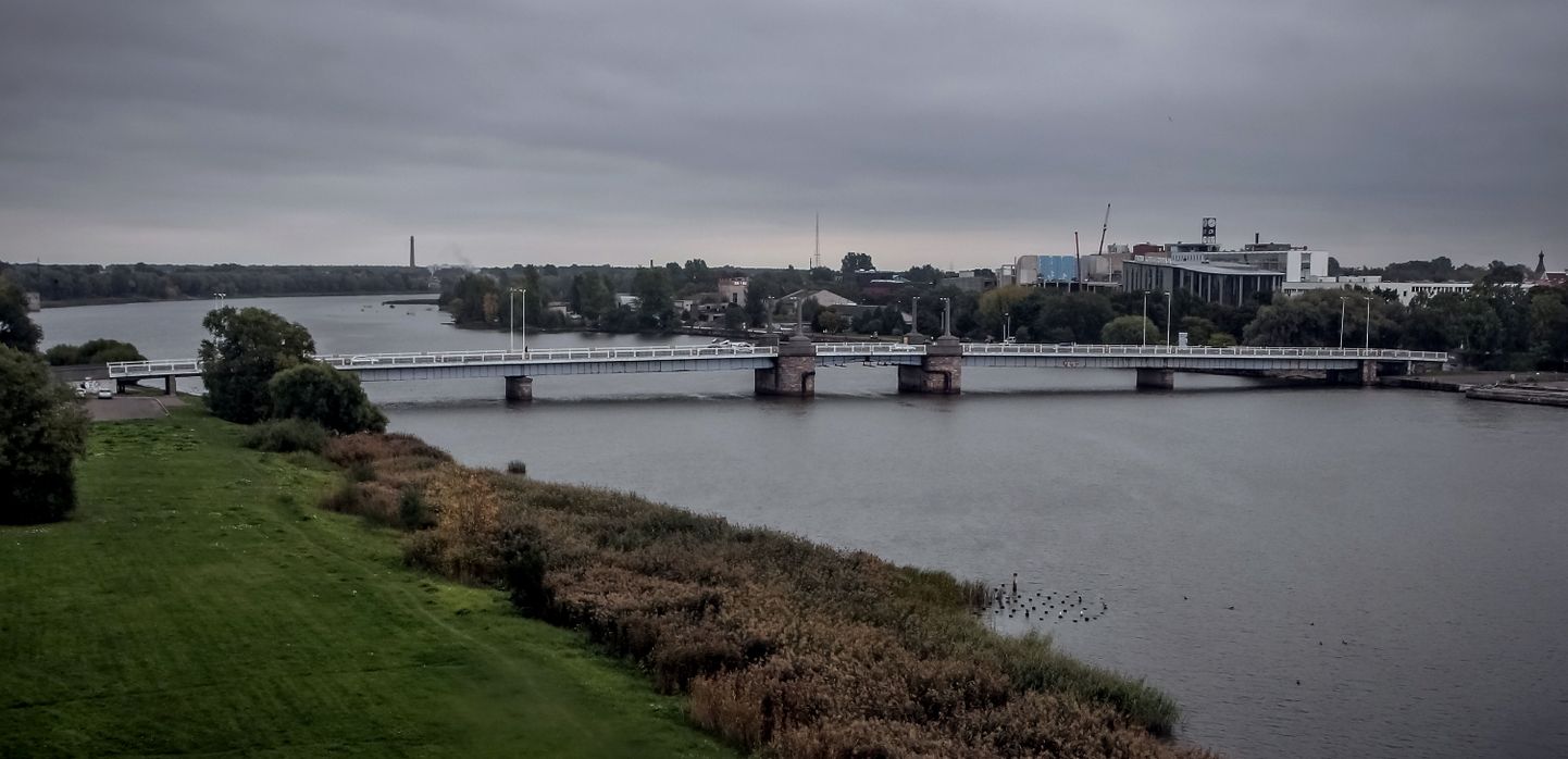 Pärnu jõgi. Foto on illustreeriv.