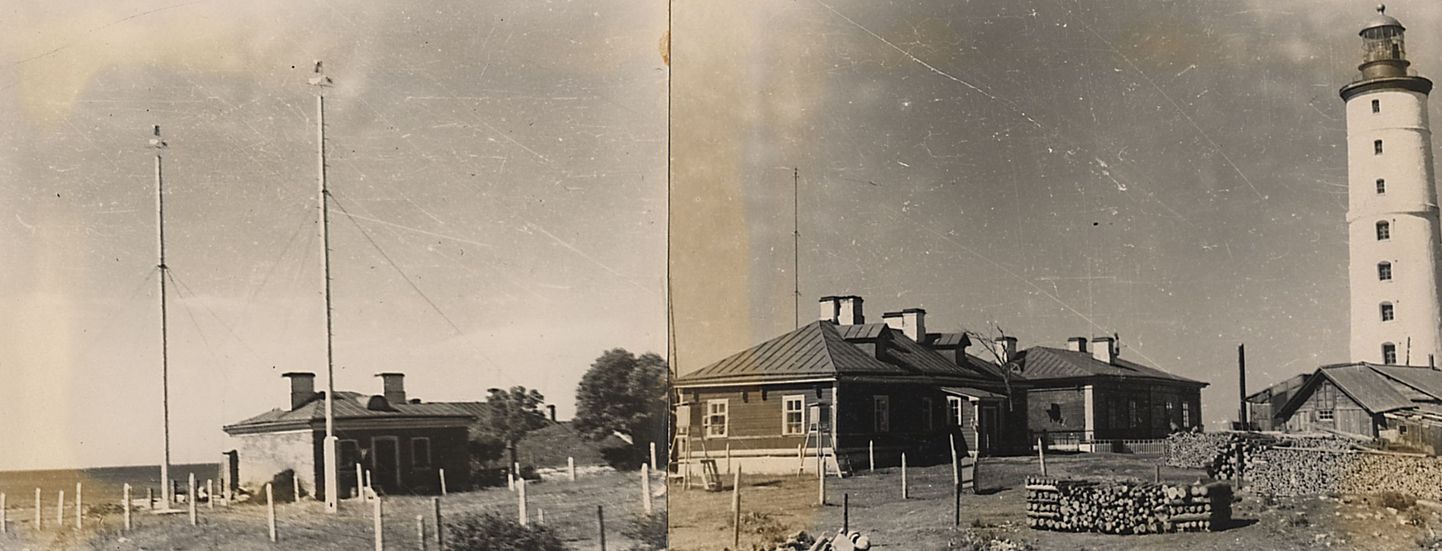 Vilsandi ilmavaatlusjaam aastal 1959