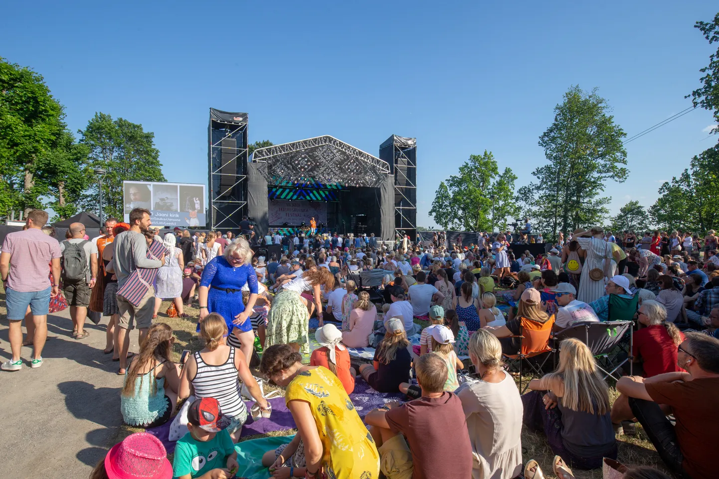 Viljandi folgifestival 2019. aasta suvel.