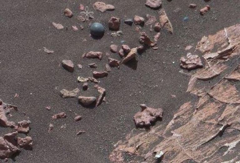 Marsilt leitud objekt, mis ufoküti arvates on viide kunagisele sõjale