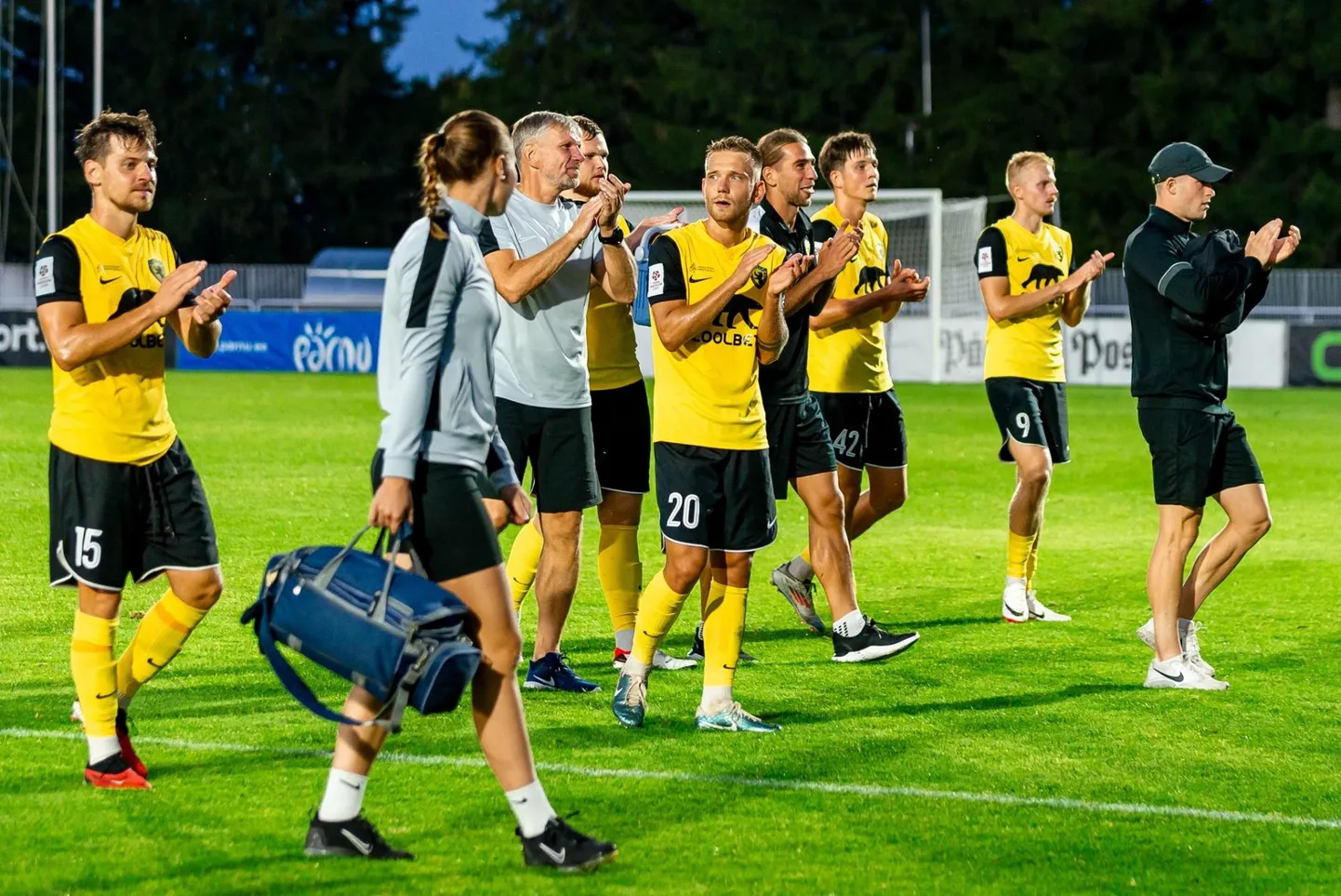 Pärnu Vaprus tegi rahvusstaadionil tabeli tippu kuuluva satsi vastu südi partii.