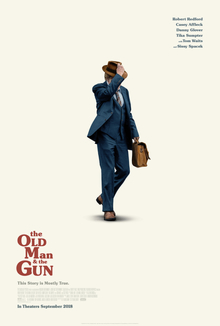 The Old Man & The Gun filmi poster