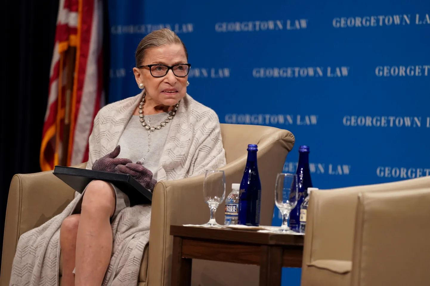 Ruth Bader Ginsburg.