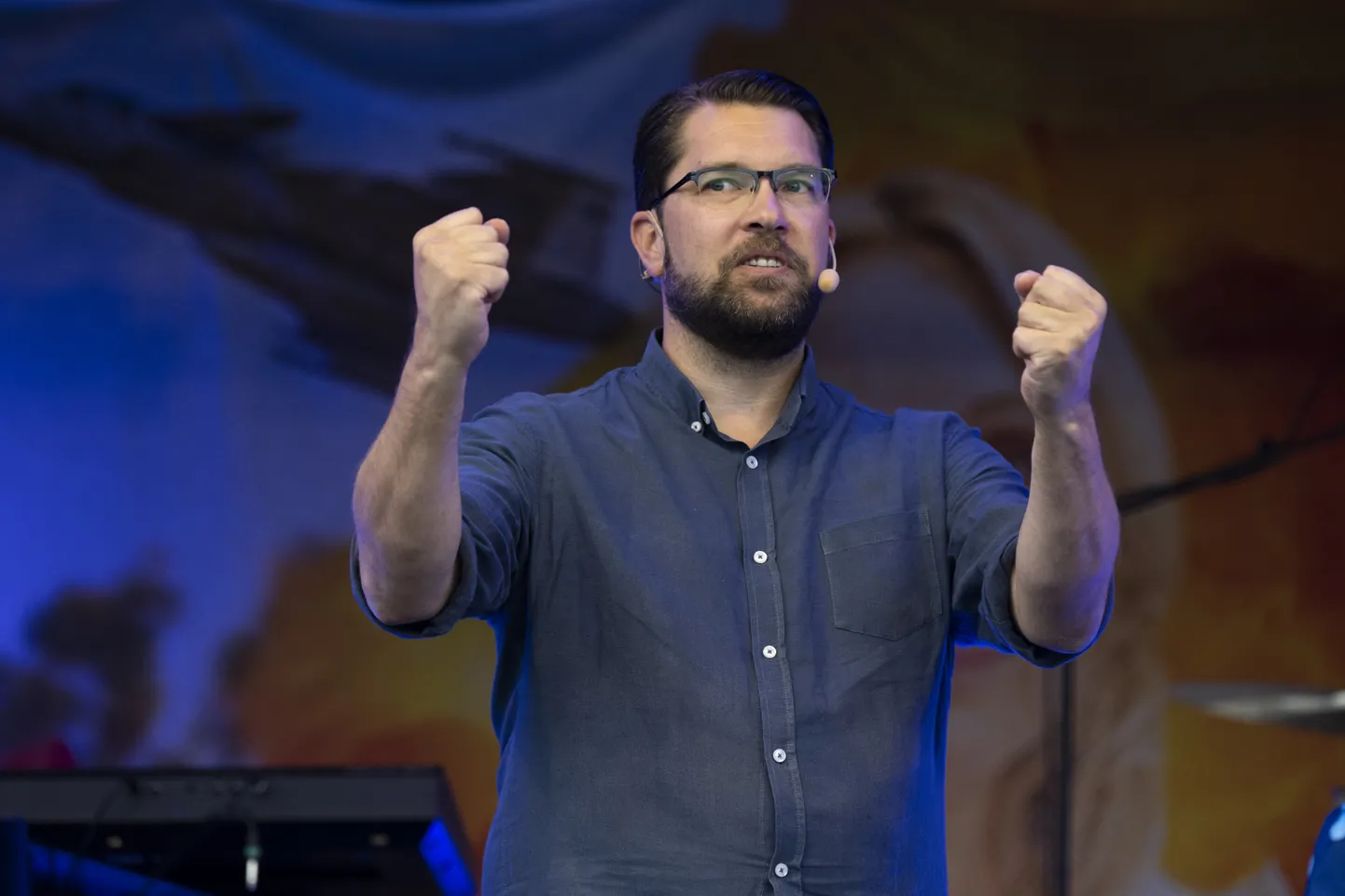 Rootsi Demokraatide juht Jimmie Åkesson.
