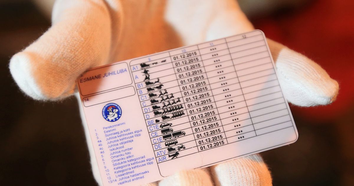 kõige enam võltsitakse Ukraina juhilube, mida kasutavad ka teised