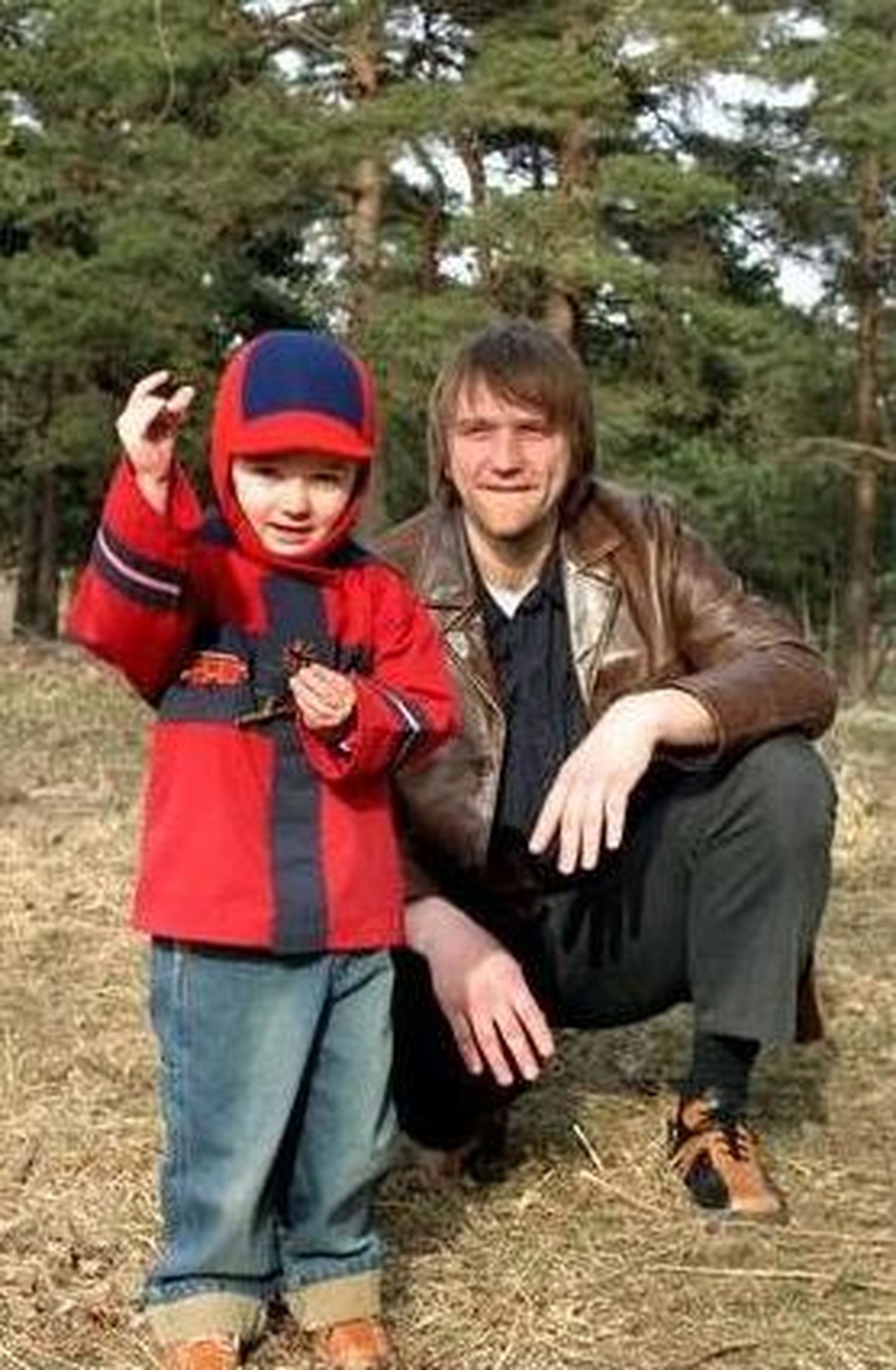 Hannes Hermaküla koos oma poja Erikuga