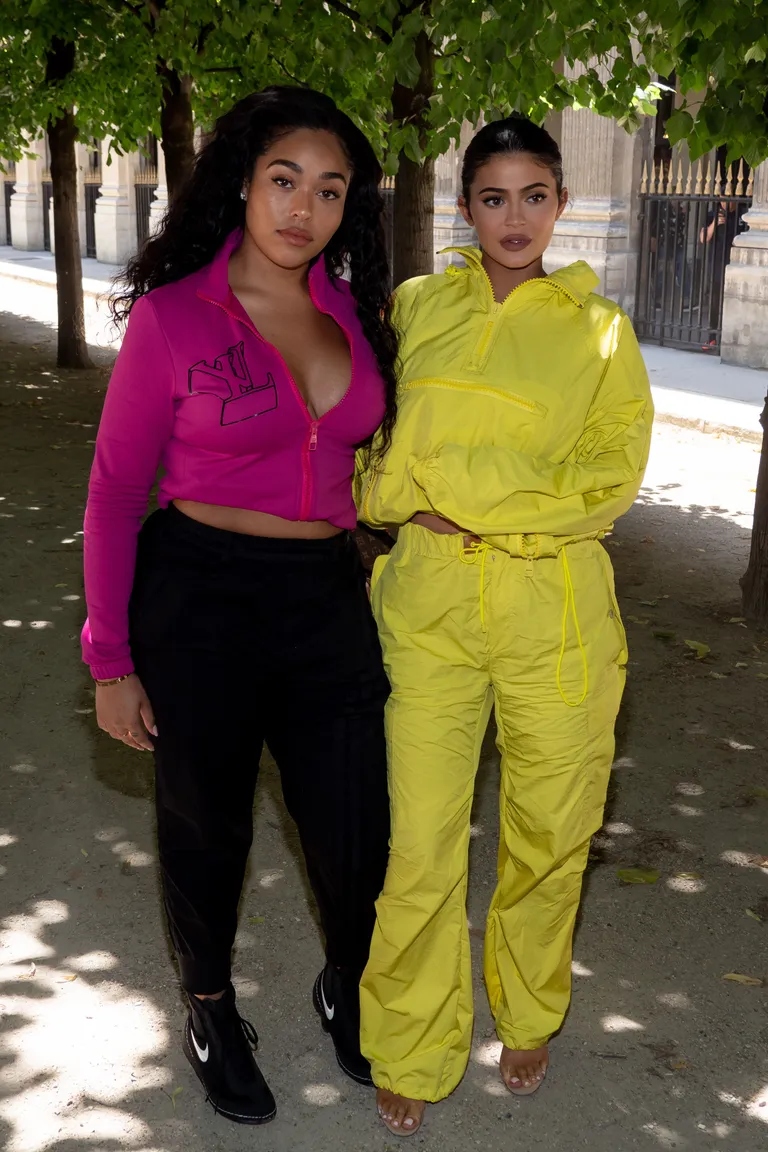 Jordyn Woods ja Kylie Jenner 2018.