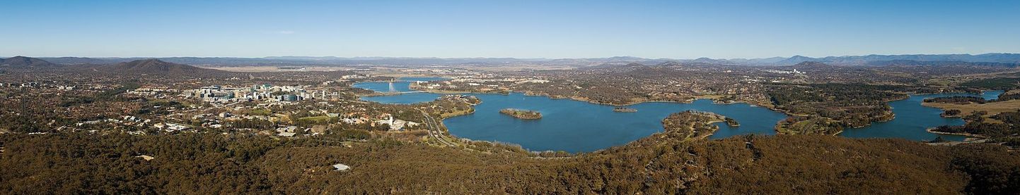 Austraalia pealinna Canberra panoraam