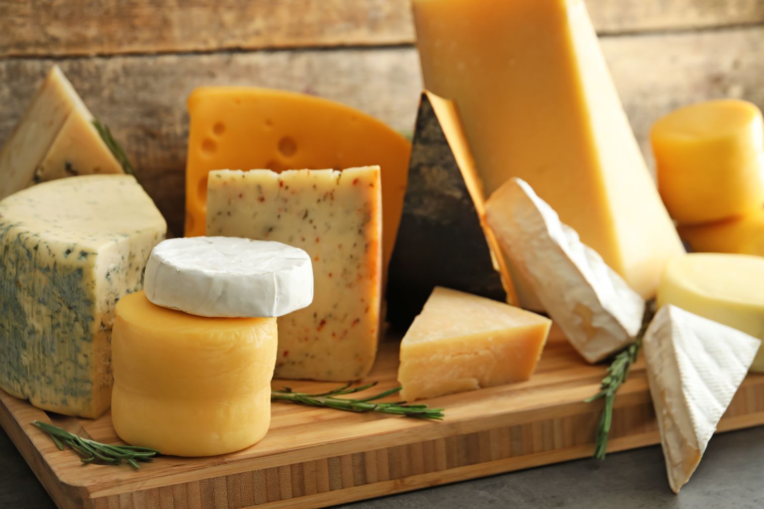 Erinevad juustud. Pilt on illustreeriv