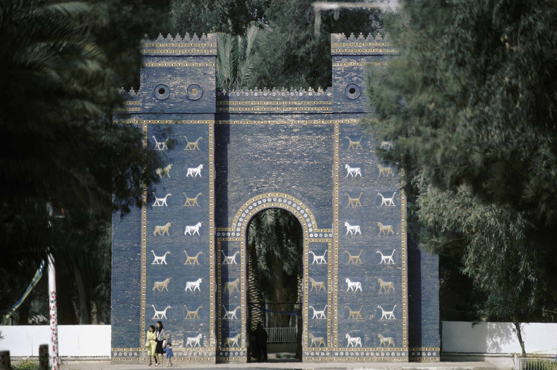 Babüloni Ishtari värav, rekonstruktsioon.