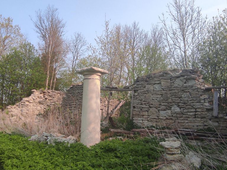 Vormsi mõisahoonest on säilinud väike varemeteküngas koos mõne müürijupiga. Ka enamik kõrvalhooneid on hävinud või varemeis.