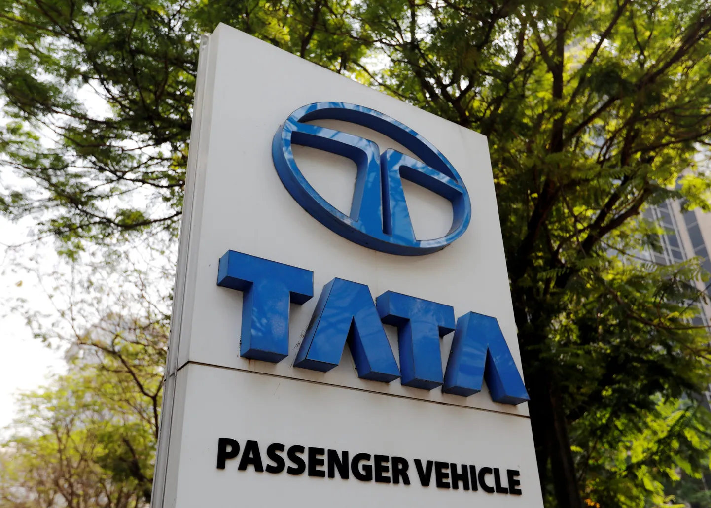 Tata Motors logo.