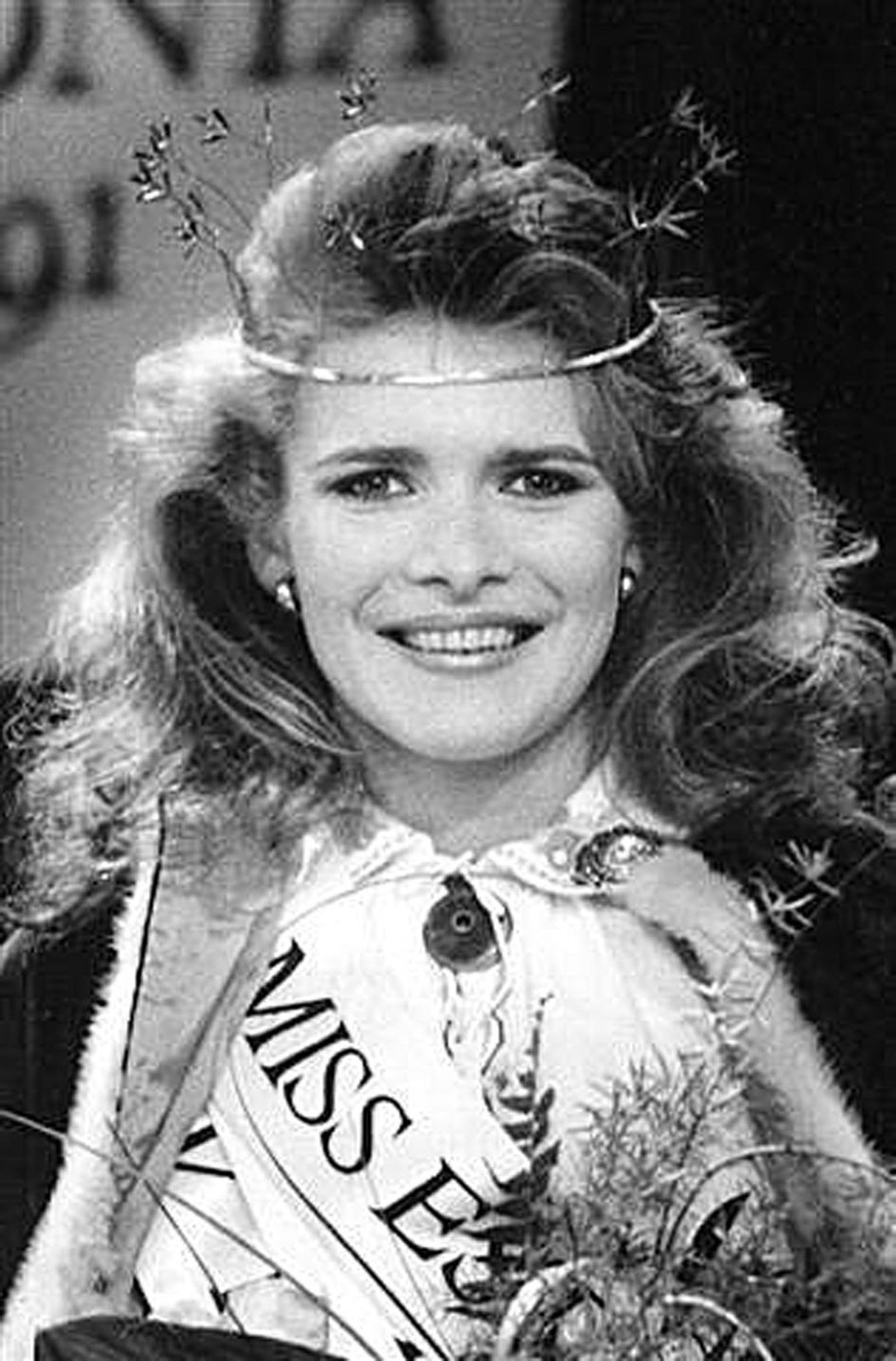 Miss Estonia 1991 Erika Bauer.