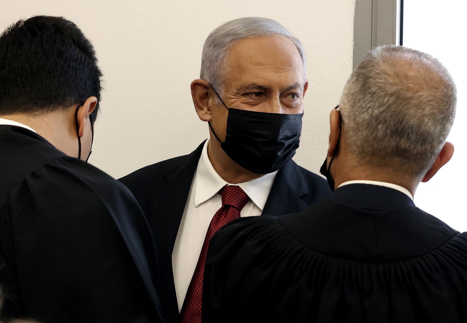 Iisraeli ekspeaminister Benjamin Netanyahu 2021. aasta lõpus kohtus.