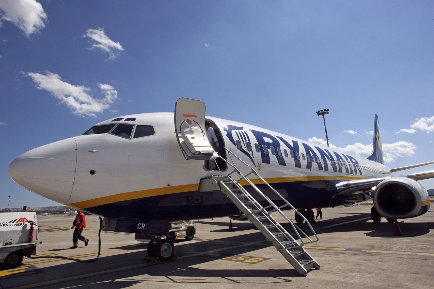 Ryanairi lennukis tekkis eestlase ja inglase vahel kaklus
