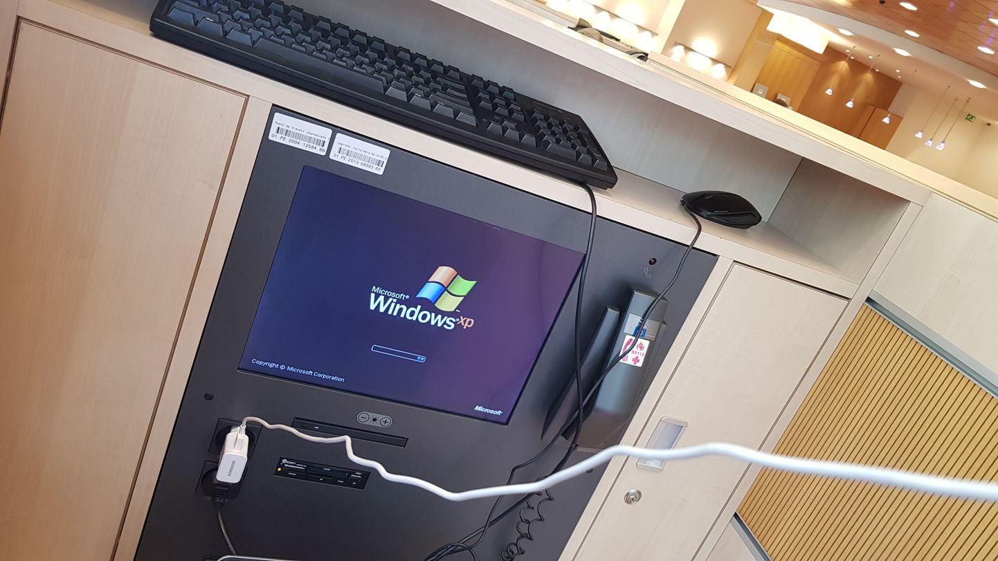 Windows XP Euroopa Parlamendis