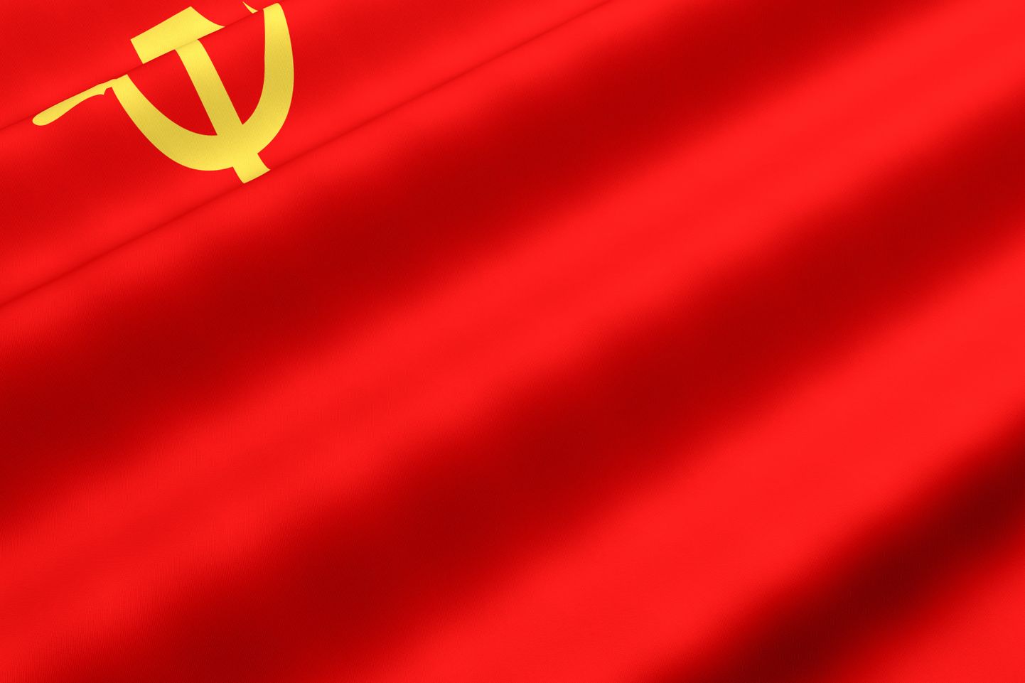 Советский флаг. Иллюстративное фото.