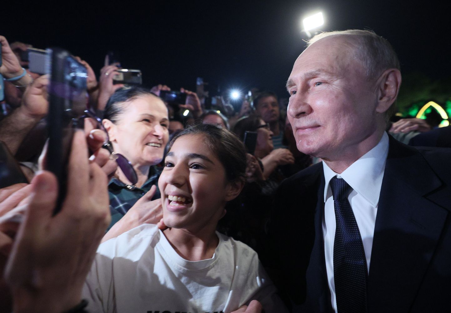 Vladimir Putin visiidil Dagestanis 28. juunil 2023.