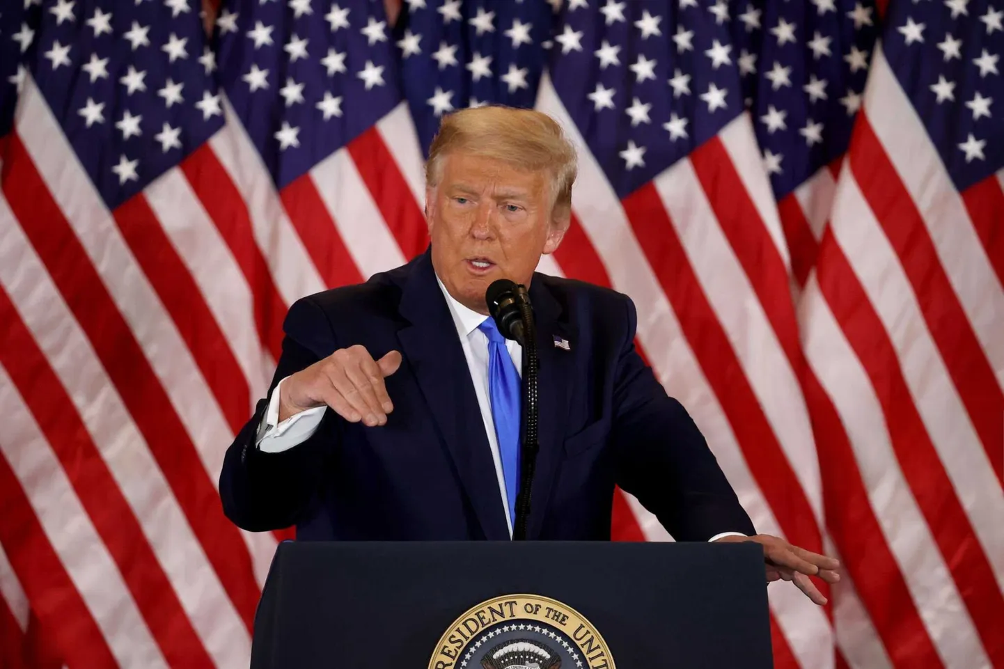 USA president Donald Trump. 4. november 2020, Washington.