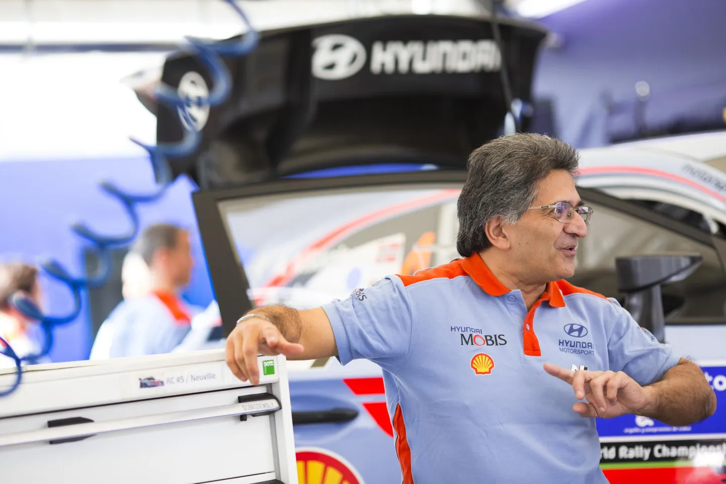 Hyundai tiimipealik Michel Nandan.