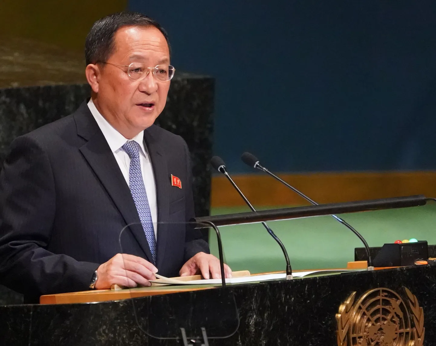 Põhja-Korea välisminister Ri Yong-ho.