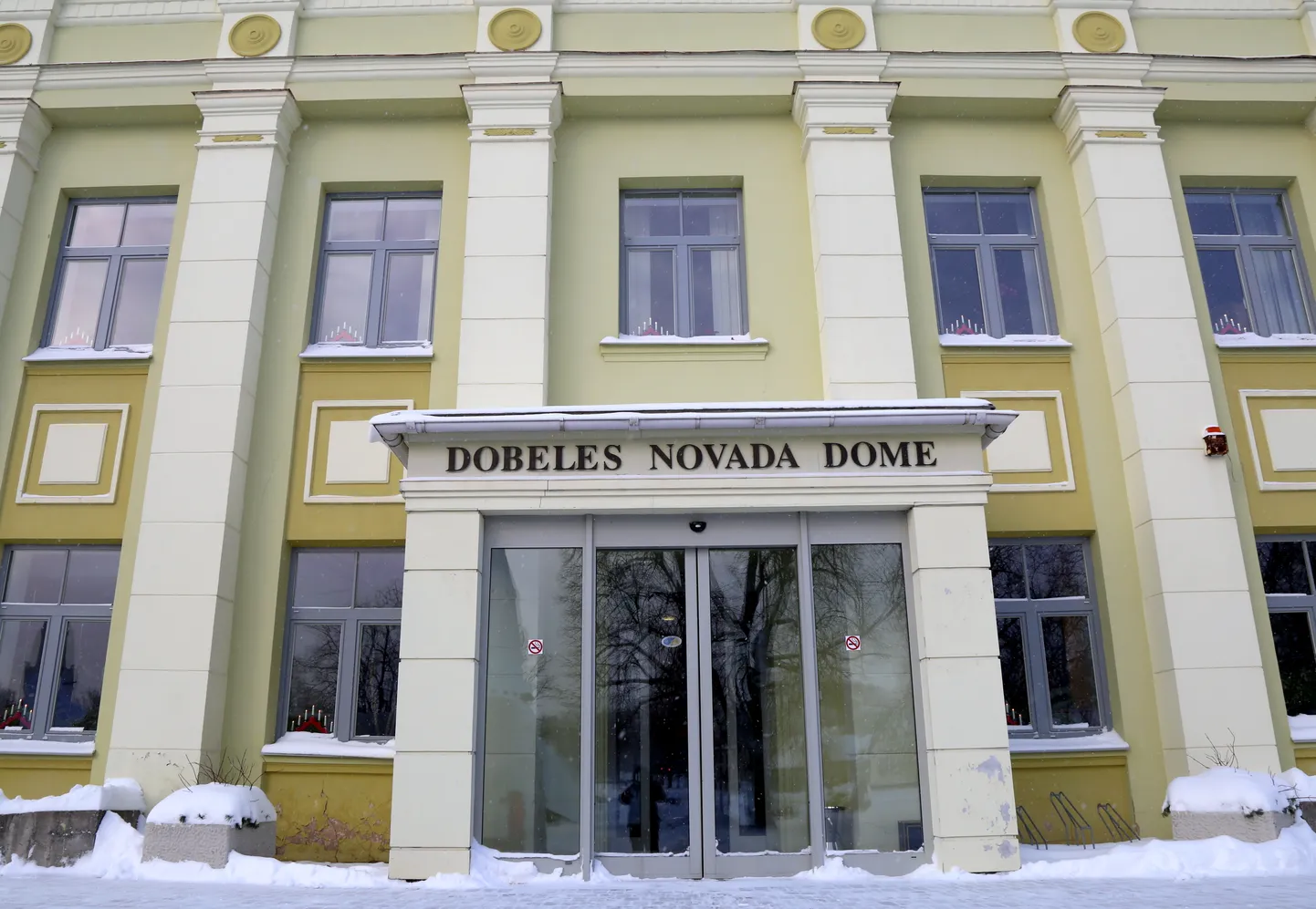 Dobeles novada pašvaldības ēka.